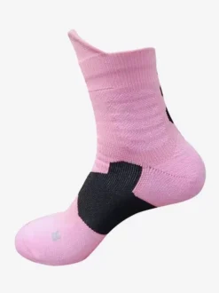 Chaussettes De Sport Épaisses Basket-Ball Sport Entraînement Blanches Respirantes Lot De 3 Paires Adultes Enfants