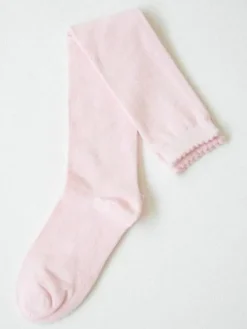 Chaussettes lolita en coton à mémoire de forme unicolore Déguisements Halloween