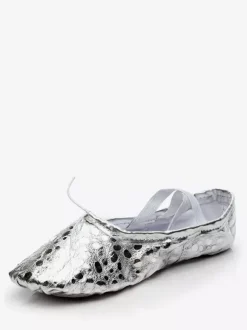 chausson de pointe Ballerines femme or