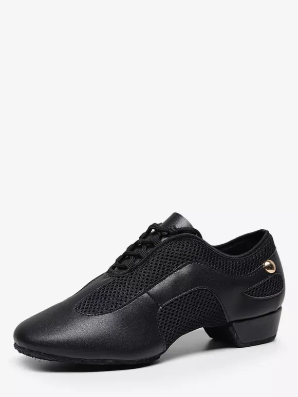 Chaussures de danse de salon pour femme à talons épais