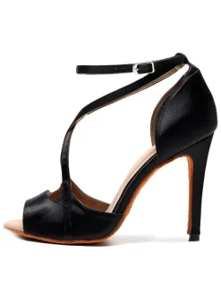Chaussures de danse latine Chaussures de danse rouge