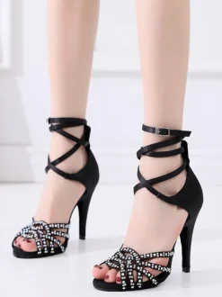 Chaussures de danse latine sur mesure pour femmes chaussures de danse de salon