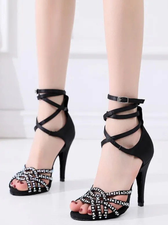 Chaussures de danse latine sur mesure pour femmes chaussures de danse de salon