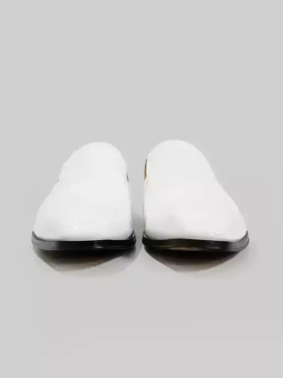 Chaussures Habillées Homme Chaussures de Mariage Soirée Bout Pointu en Cuir Synthétique Unicolore
