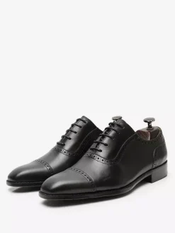 Chaussures habillées pour homme Chaussures de mariage Oxford en cuir à bout carré fantastiques