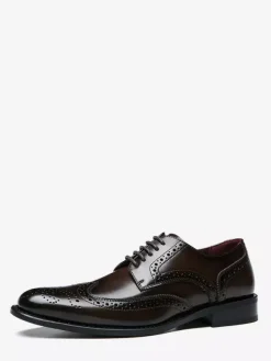 Chaussures habillées pour hommes chaussures Oxford classiques à lacets et bout golf
