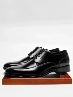 Chaussures habillées pour hommes à bout carré en cuir PU Derby Chaussures de bal de mariage