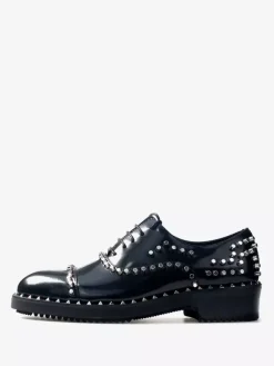 Chaussures habillées pour hommes fantastiques à bout rond en cuir de vache