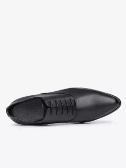 Chaussures habillées pour homme Chaussures habillées classiques en cuir à bout rond de qualité