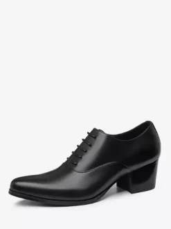 Chaussures habillées pour homme Chaussures habillées classiques en cuir à bout rond de qualité