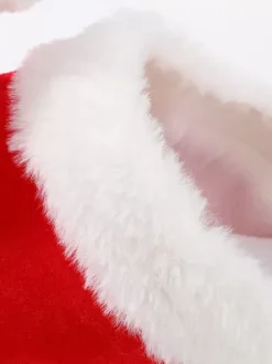 Chaussures Rouges De Noël Hommes Chapeau De Noël