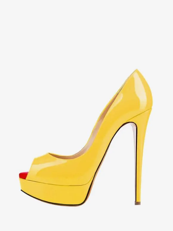 Chaussures sexy femme bout ouvert talon haut