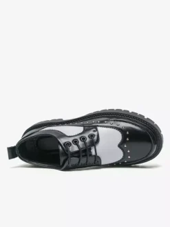 Chaussures décontractées pour hommes bout rond à lacets