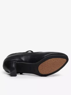 Chaussures de danse de salon pour femmes modèle Mary Jane à bout rond