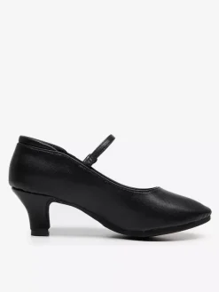 Chaussures de danse de salon pour femmes modèle Mary Jane à bout rond