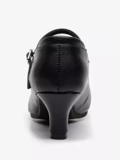 Chaussures de danse de salon pour femmes modèle Mary Jane à bout rond