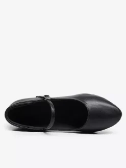 Chaussures de danse de salon pour femmes modèle Mary Jane à bout rond