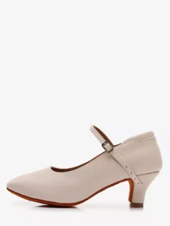 Chaussures de danse de salon pour femmes modèle Mary Jane à bout rond