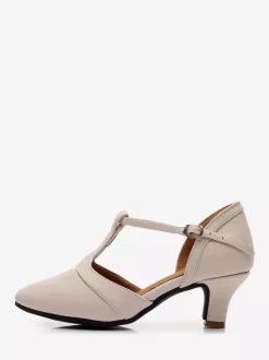 Chaussures de danse de salon pour femme talon gobelet