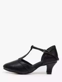 Chaussures de danse de salon pour femme talon gobelet