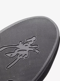 Chaussures de danse latine en polyester noir à bout fermé pour femmes