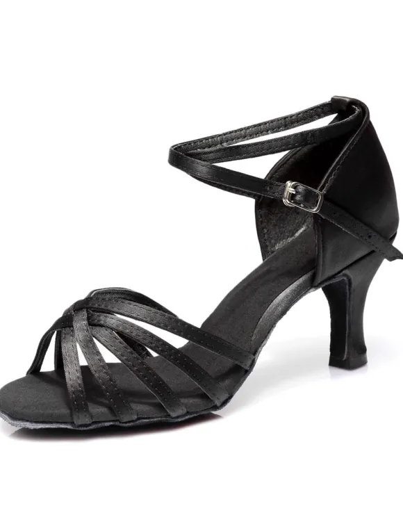 Chaussures de danse salsa et latines noir