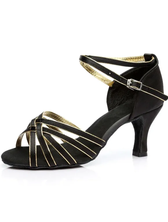 Chaussures de danse salsa et latines noir