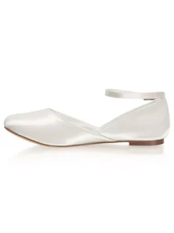 Chaussures de Mariage à Talons Hauts Femme avec Bout Rond nicolore en Cuir Synthétique