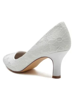 Chaussures de Mariées Femme avec Bout Rond en Cuir Synthétique avec Bout Rond Unicolore