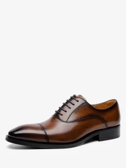 Chaussures Habillées Hommes Oxford Mariage Formelles Soirée À Bout Carré