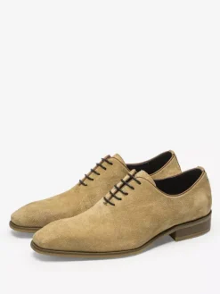 Chaussures habillées pour homme élégantes à bout rond en cuir