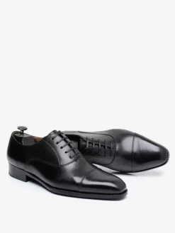 Chaussures habillées pour hommes élégantes à bout pointu en cuir pour bal de promo chaussures de mariage formelles Oxford