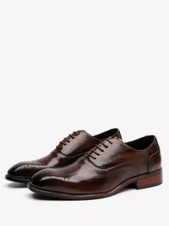 Chaussures habillées pour hommes fantastiques à bout rond avec sangle réglable en cuir PU