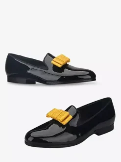 Chaussures Mocassins Pour Hommes Vernis PU N艙ud Slip-On