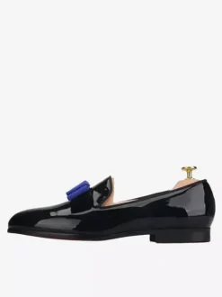 Chaussures Mocassins Pour Hommes Vernis PU N艙ud Slip-On