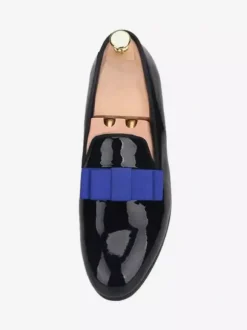 Chaussures Mocassins Pour Hommes Vernis PU N艙ud Slip-On