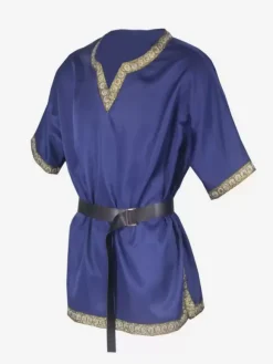Chemise À Manches Courtes Col En V Rétro Rouge Vintage Homme Bourgogne