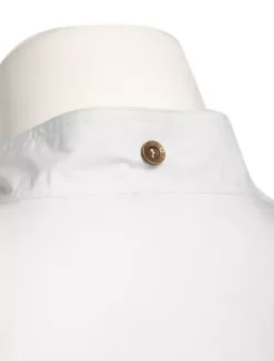Chemise Opéra steampunk rétro en polyester blanc vintage Déguisements Halloween