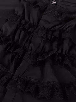 Chemise blanche rétro steampunk pour homme manches longues col montant style victorien/renaissance poète poux