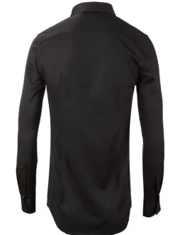 Chemise décontractée pour homme Col rabattu Chemises décontractées blanches amovibles pour hommes
