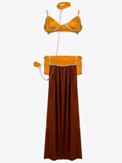 Chemise de nuit sexy pour femmes sous-vêtements arabes sexy jupe longue costume d'Halloween