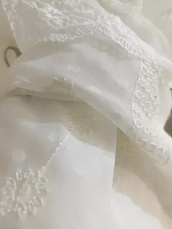 Chemisiers Lolita académiques haut Lolita chemisier à manches longues en dentelle à volants chemise Lolita blanche