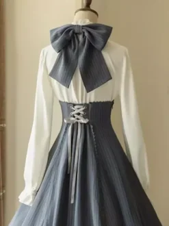Chemisiers Lolita doux à volants et manches longues haut Lolita chemise Lolita écrue et blanche