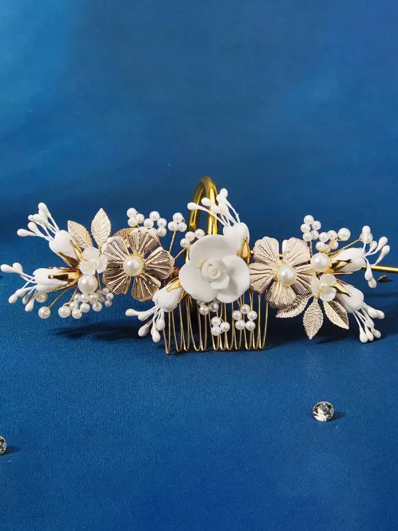 Coiffes de mariage Peigne Métal Accessoires de cheveux de mariée