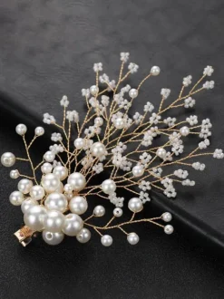 Coiffes Épingle à cheveux de mariage Accessoires de cheveux de mariée en métal