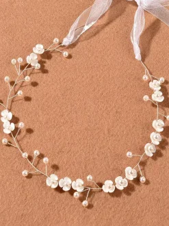 Coiffes de mariage Accessoires de cheveux en métal pour la mariée