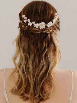 Coiffes de mariage Peigne Métal Accessoires de cheveux de mariée
