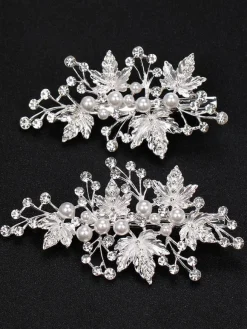 Coiffure de mariée accessoire de cheveux mariage