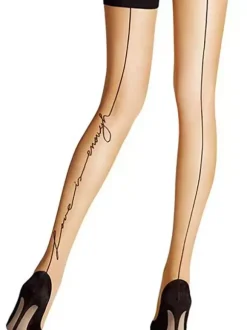 Collant Femme Imprimé Sexy Moulant Bicolores Collant Sexy