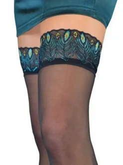 Collants Sexy Transparente Femme Lingerie Sexy Bicolores